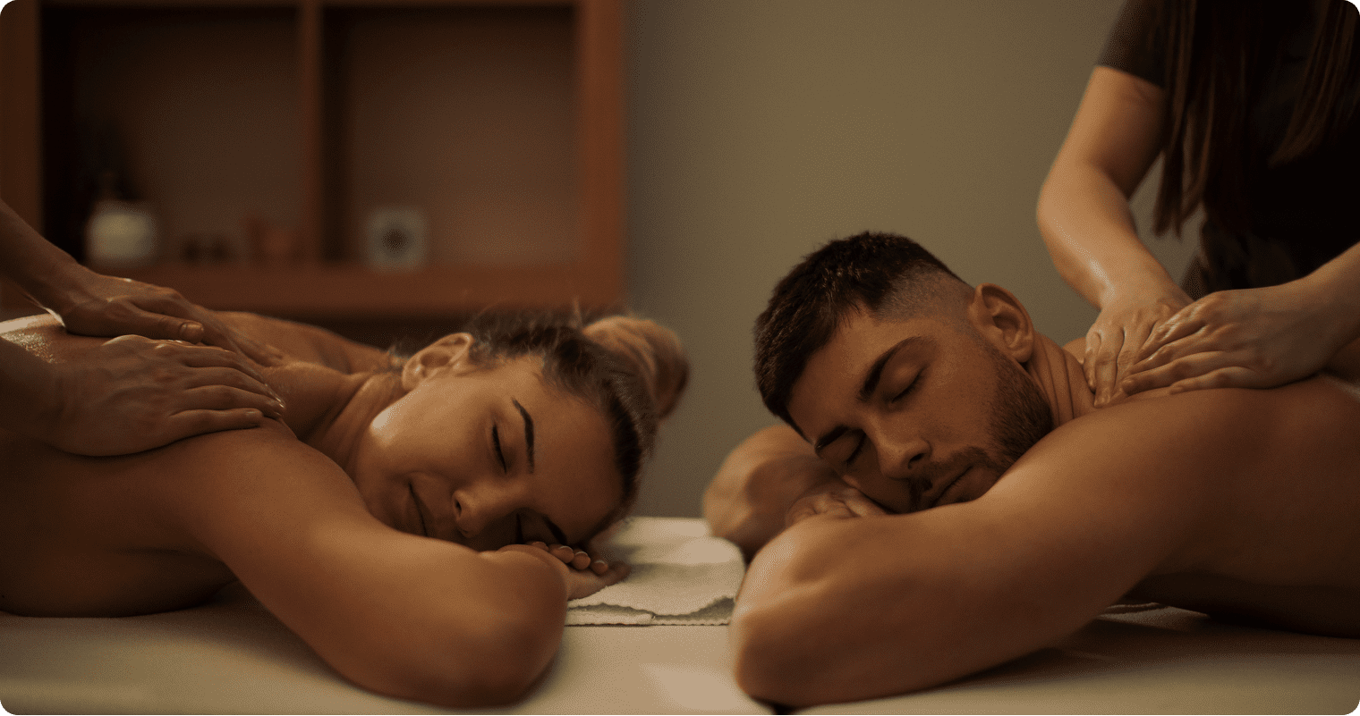 Peaceful spa experience for two